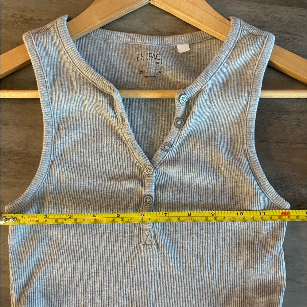 PacSun Ribbed Crop Tank Top - Picture 4 of 6